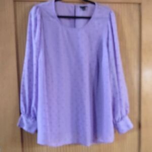 Torrid Lavender Blouse